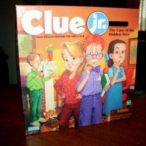 Clue Jr. The Case Of The Hidden Toys - Hasbro Board Game